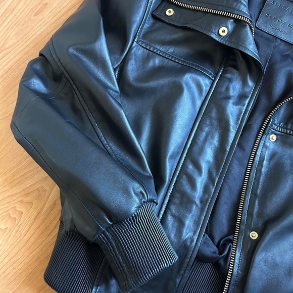 AllSaints Leather Jacket - Picture 5 of 9